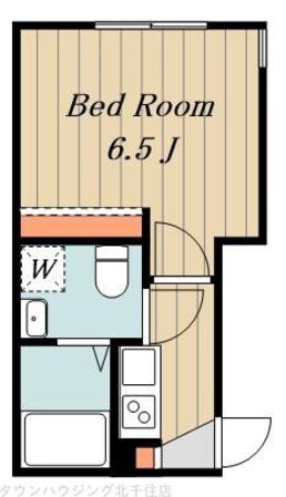 西新井フラッツの物件間取画像